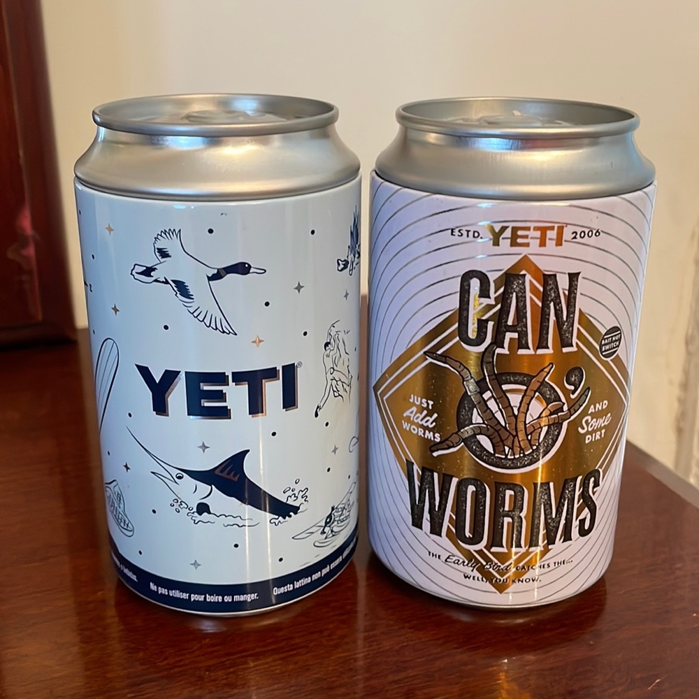 Yeti stash cans- NWOT, lot of 2 cans